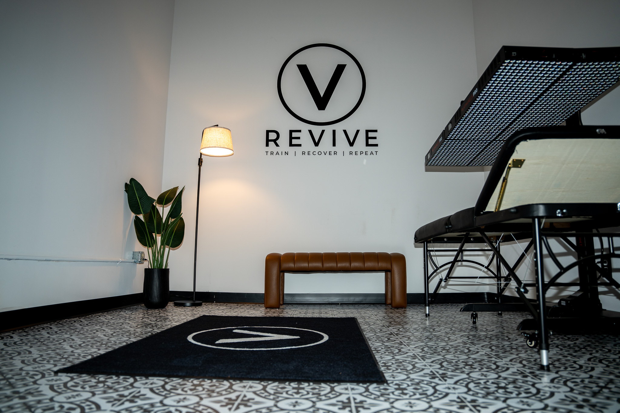 The recovery suite at REVIVE Fitness & Recovery, Fort Wayne